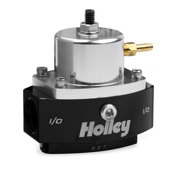 Holley- 12-880 Carb/EFI Adjustable Billet By-Pass Regulator-6AN