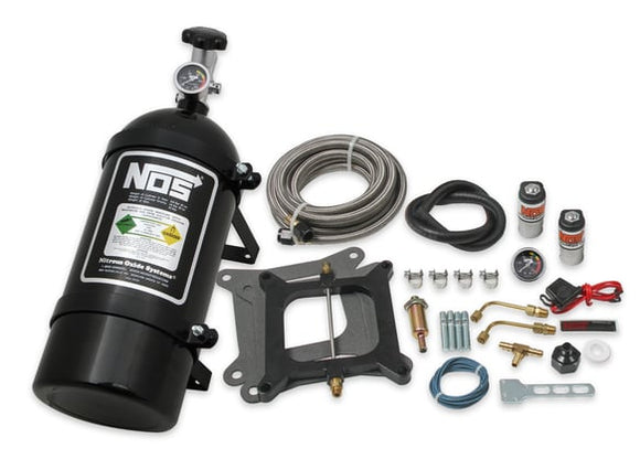 NOS- 05101BNOS NOS Super Powershot Wet Nitrous System for 4150 4-Barrel Black
