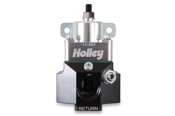 Holley EFI- 12-885 4 Port Double Adjustable Fuel Regulator 4-9 PSI
