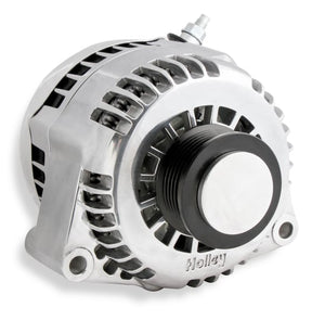 Holley- 197-304 Holley Premium Alternator 150 Amp, Polished