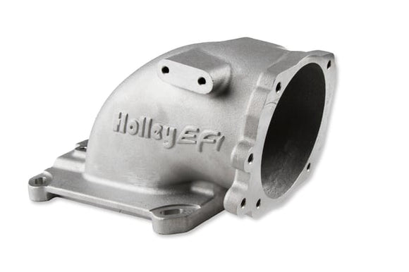 Holley 300-240F Throttle Body Intake Elbow Ford 4150 Flange