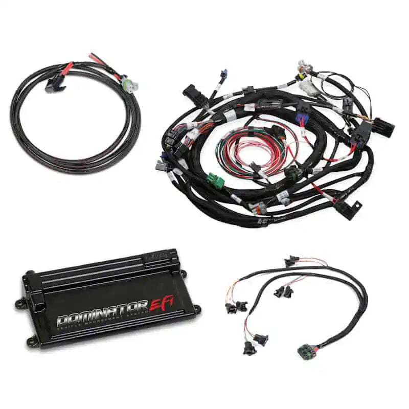 Holley 550-655 Dominator EFI Kit Ford COP Main/Sub Harness w/EV1 Injec ...