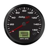 Holley EFI- 553-123 Holley EFI GPS Speedometer Black