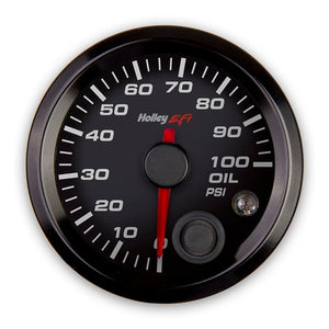 Holley EFI- 553-127 Oil Pressure Gauge 0-100psi