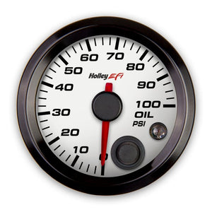 Holley EFI- 553-127W Holley EFI Oil Pressure Guage