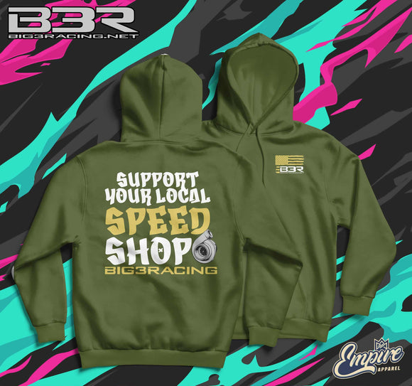 Support Your Local Speed Shop Hoodie (6 colors)