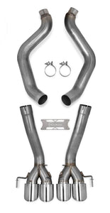 Hooker BlackHeart- 70401314-RHKR Axle Back System for 05-08 C6 Corvette