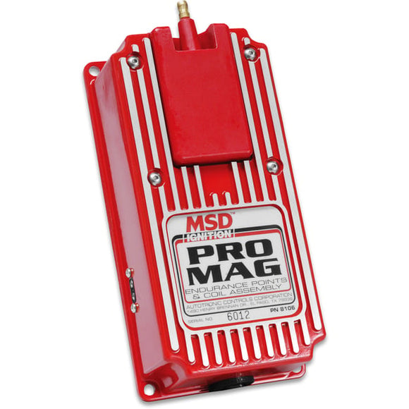 MSD- 8106 Pro Mag 12/20 Amp Electronic Points Box Red