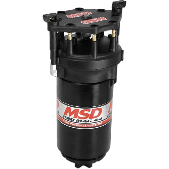 MSD- 81403 Pro Mag 44 Amp Generator, CCW Rotation, Standard Cap, Band Clamp, Black