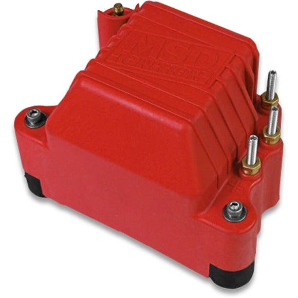 MSD- 8142 MSD Ignition Coil Pro Mag 44 AMP Red