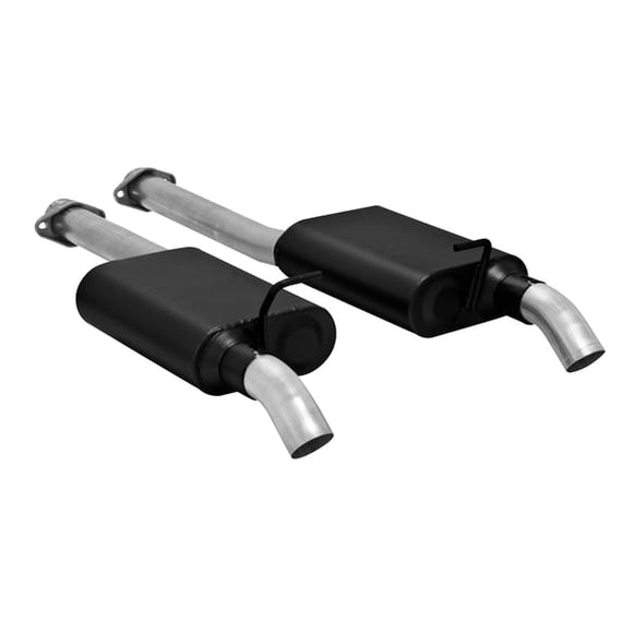 Flowmaster 817574 American Thunder Stainless Cat-Back Exhaust System 1986-2004 Ford Mustang GT, LX, Cobra