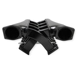 Sniper- 820242 Fabricated 102MM Dual Plenum Intake Manifold for GM LS1/2/6 w/fuel rails Black