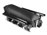 Holley 300-683BK Lo-Ram Manifold Base and Fuel Rails Dual Fuel Injector - Black - GM LS3/L92