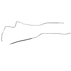 AGL7022OM- 70-72 Buick Skylark, GS; Hardtop, 3/8 Tank to Pump 2pc Fuel LIne; Steel - SSTubes