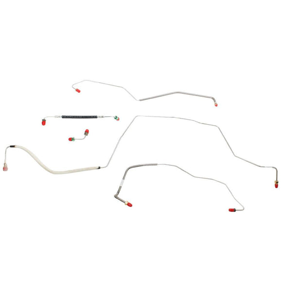 AKT0001SS- 99-05 Buick Century w/ 3.1L Engine, AWABS & Traction Control; Front Brake Line Kit; Stainless - SSTubes