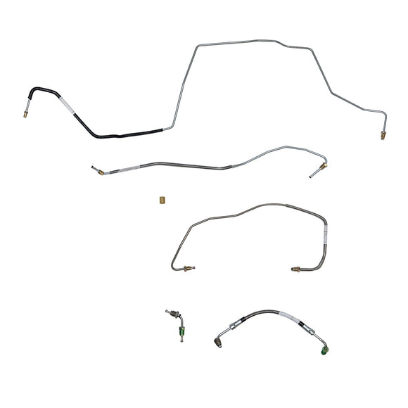 AKT0002OM- 00-07 Chevy Monte Carlo w/ AWABS; Front Brake Line Kit; Steel - SSTubes