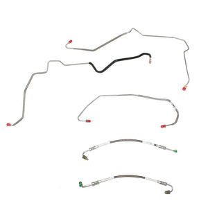 AKT0004OM- 00-05 Chevy Impala w/ ABS; Front Brake Line Kit; Steel - SSTubes