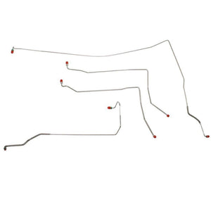 AKT9702OM- 97-05 Park Avenue, w/o Traction Control, Front Brake Line Kit, Steel - SSTubes