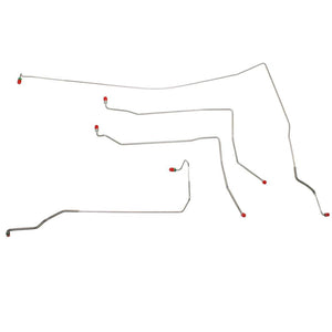 AKT9702SS- 97-05 Park Avenue, w/ No Traction Control; Front Brake Line Kit; Stainless - SSTubes