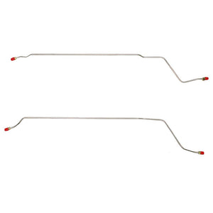 ARA6402OM- 64-65 Buick Skylark, GS/Oldsmobile Cutlass, 442/Pontiac Lemans, GTO; 2pc Rear Axle Brake Lines; Steel - SSTubes