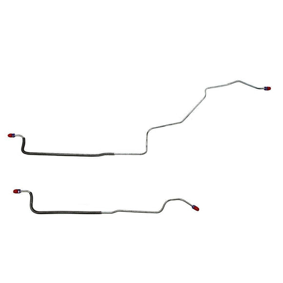 ARA8701SS- 86-87 Buick Regal, Grand National; Rear Axle Brake Line Kit. Stainless - SSTubes