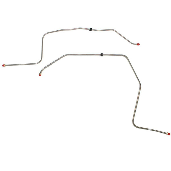 ATC6411OM- 64-67 Lemans/GTO, w/ PowerGlide Transmission; 3/8 Transmission Line Kit; Steel - SSTubes