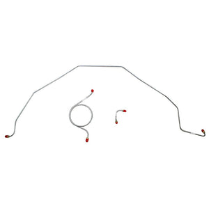 BKT6502OM- 65 Bel Air, Impala Power Brakes, Front Brake Line Kit; Steel - SSTubes