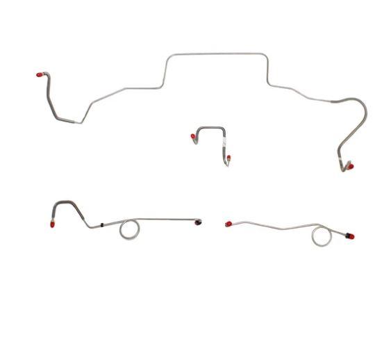 BLH100OM - 67 Mopar B-Body, Standard Drum Brakes, Right Front Clips under Column then rises 4.5