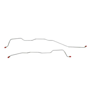 BRA5501OM- 55-57 Bel Air, Impala Rear Axle Brake Line Set; Steel - SSTubes