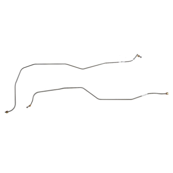 BTC6111OM- 58-64 Chevy Impala, SM BLK w/ T-350/400; Transmission Cooler Lines; Steel - SSTubes