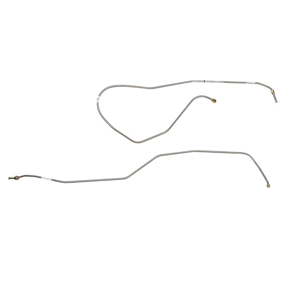 BTC6113OM- 58-64 Chevy Impala, SM BLK w/ 700-R4; Transmission Cooler Lines; Steel - SSTubes