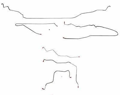 CBK0029OM - 96-99 Chevy Cavalier/Sunfire Complete Brake Line Set; Steel - SSTubes