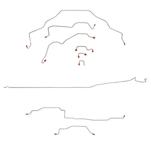 CBK0079OM- Dodge 95-97 Ram 1500 2wd, RWABS, Reg Cab/Long Bed; Complete Brake Line Kit; Steel - SSTubes