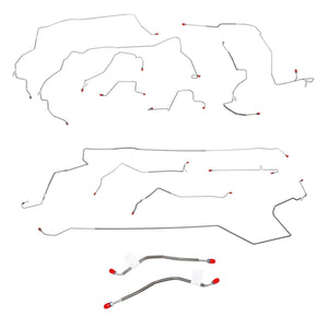 CBK0101OM - 00-04 Insight; Complete Brake Line Kit; Steel - SSTubes