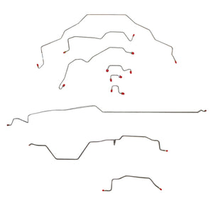 CBK0138OM- 95-97 Ram 2500, M, 2 WD, Rear ABS, Reg Cab, Long Bed Brake Line Kit; Steel - SSTubes