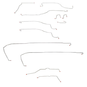 CBK0173SS- 03-06 Tahoe, 2 WD, Traction Control; Complete Brake Line Kit; Stainless - SSTubes