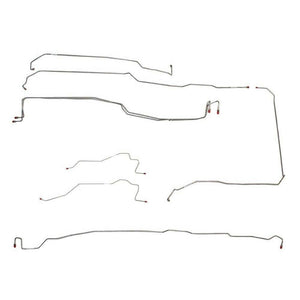 CBK0187SS- 07-08 Silverado 1500/Sierra 1500, Complete Brake Line Kit, Stainless - SSTubes