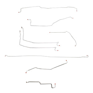 CBK0202OM - 04-06 GM 2500 SUV; Complete Brake Line Kit; Steel - SSTubes