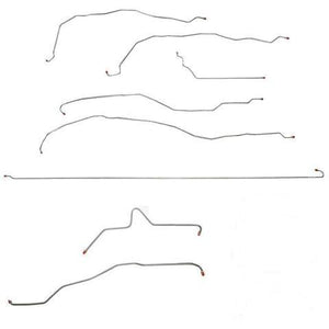 CBK0205SS- 01-05 GM 1500HD Truck Complete Brake Line Kit; Stainless - SSTubes