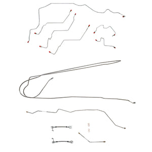 CBK0692OM - 2003-05 Dodge Ram 3500, w/ 5.9L, Ext Cab and Long Bed; Complete Brake Line Kit; Steel - SSTubes