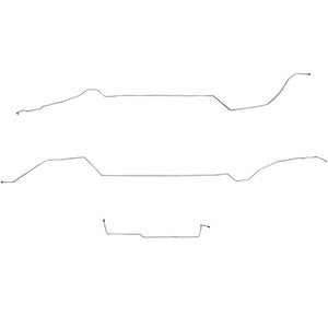 CIN0003OM- 01-05 Malibu, Alero, Grand Am with ABS Intermediate Brake Line Kit; Steel - SSTubes