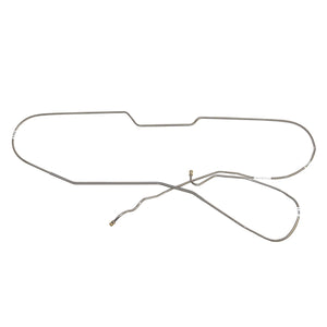 CIN6605SS- 66 Chevy Chevelle, Malibu, SS; 64-65 Pontiac Lemans, GTO; Hardtop, Intermediate Brake Line; Stainless - SSTubes