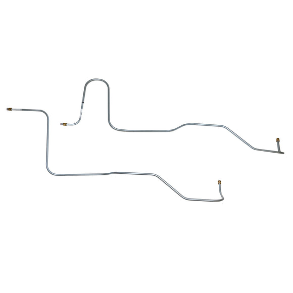 CTC6801OM- 68-72 Chevy Chevelle, Malibu, El Camino; w/ Powerglide, 2pc Transmission Cooler Line Set; Steel - SSTubes