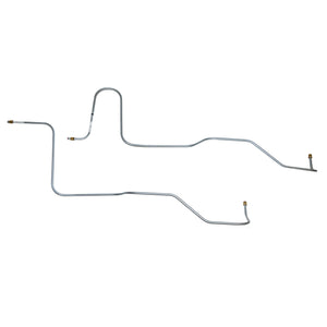 CTC6801SS- 68-72 Chevy Chevelle, Malibu, El Camino; w/ Powerglide, 2pc Transmission Cooler Line Set; Stainless - SSTubes