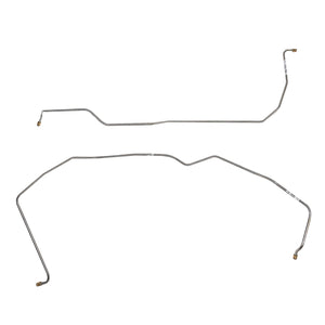 CTC6805OM- 68-72 Chevy Chevelle, Malibu, El Camino w/ Turbo-Hydramatic 350, 2pc Transmission Cooler Line Set; Steel - SSTubes