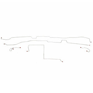 DIN0103OM- 01-04 Ford Escape AWABS, Intermediate Brake Lines; Steel - SSTubes