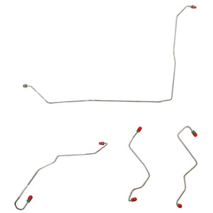 DKT0101OM- 01-04 Ford Escape AWABS Front Brake Line Set; Steel - SSTubes