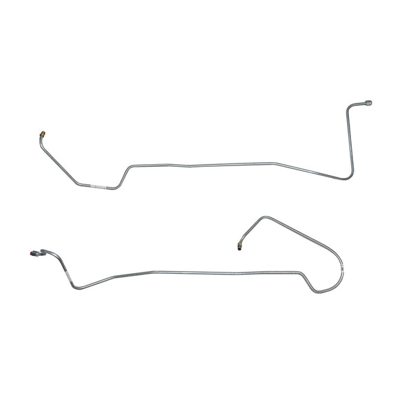 DTC6702OM- 67-69 Ford Fairlane, Torino w/ 8cyl, C4 Transmission; 2pc Transmission Cooler Line Set; Steel - SSTubes