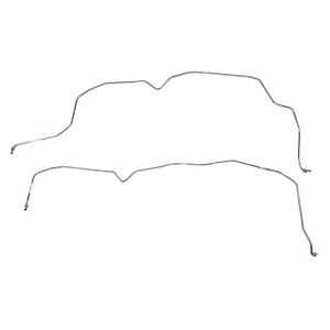 DTC7002OM- 70-71 Ford Fairlane, Torino w/ BIG BLK, C6 Transmission; 2pc Transmission Cooler Lines; Steel - SSTubes