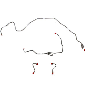 FKT8202OM- 82-83 Chevy Camaro/Pontiac Firebird, w/ 5.0L 8cyl, Front 4pc Brake Line Set; Steel - SSTubes